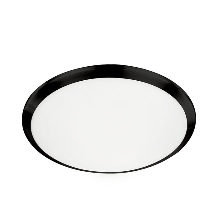 Kuzco FM1512 Malta 12" LED Flush Mount - Black
