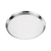 Kuzco FM1512 Malta 12" LED Flush Mount - Brushed Nickel