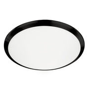 Kuzco FM1515 Malta 15" Wide LED Flush Mount - Black
