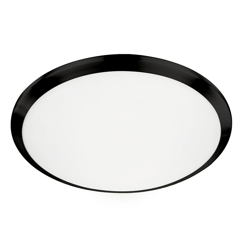 Kuzco FM1515 Malta 15" Wide LED Flush Mount - Black