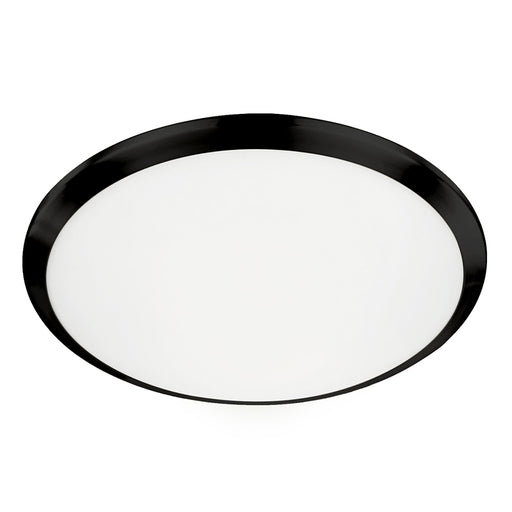 Kuzco FM1515 Malta 15" Wide LED Flush Mount - Black