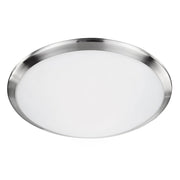 Kuzco FM1515 Malta 15" Wide LED Flush Mount - Brushed Nickel