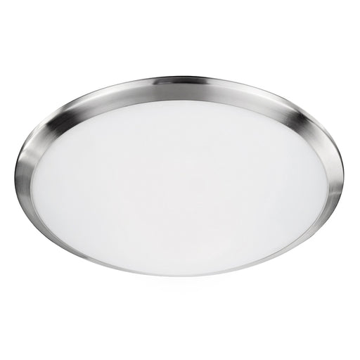 Kuzco FM1515 Malta 15" Wide LED Flush Mount - Brushed Nickel