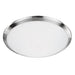 Kuzco FM1515 Malta 15" Wide LED Flush Mount - Brushed Nickel