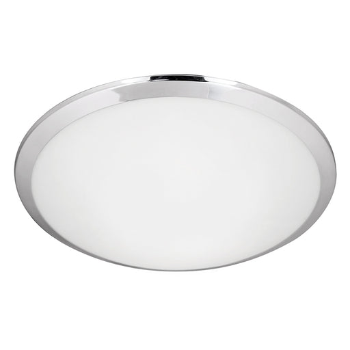 Kuzco FM1515 Malta 15" Wide LED Flush Mount - Chrome