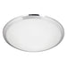 Kuzco FM1515 Malta 15" Wide LED Flush Mount - Chrome