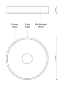 Kuzco FM7616 Parker LED Flush Mount