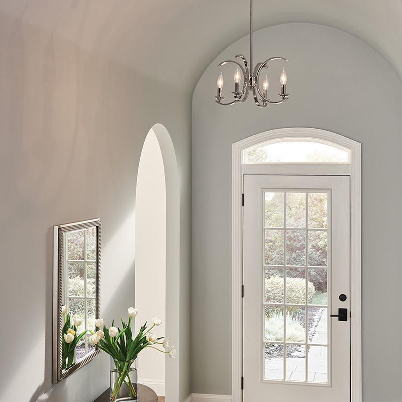 Kichler 52119 Cassadee 4-lt 16" Convertible Pendant/Semi Flush