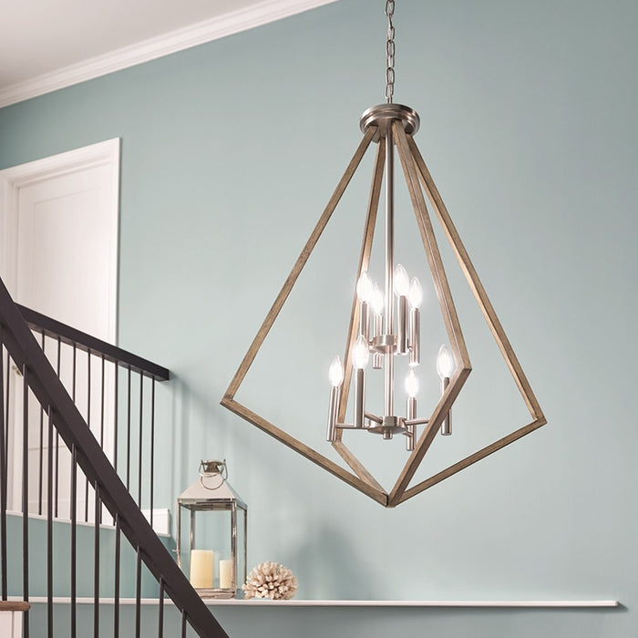 Kichler 43036 Deryn 8-lt 30" Chandelier