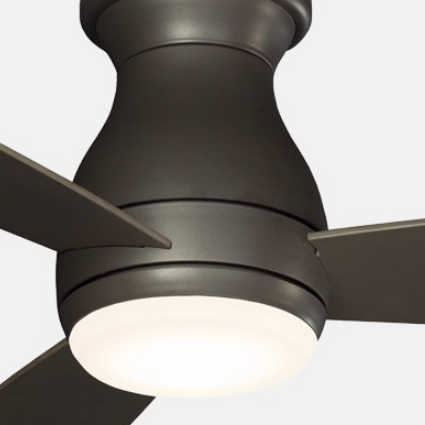 Fanimation FPS8332B Hugh 44" Indoor/Outdoor Ceiling Fan with LED Light Kit