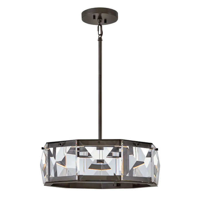 Fredrick Ramond FR30103 Jolie 1-lt 20" LED Semi-Flush Mount