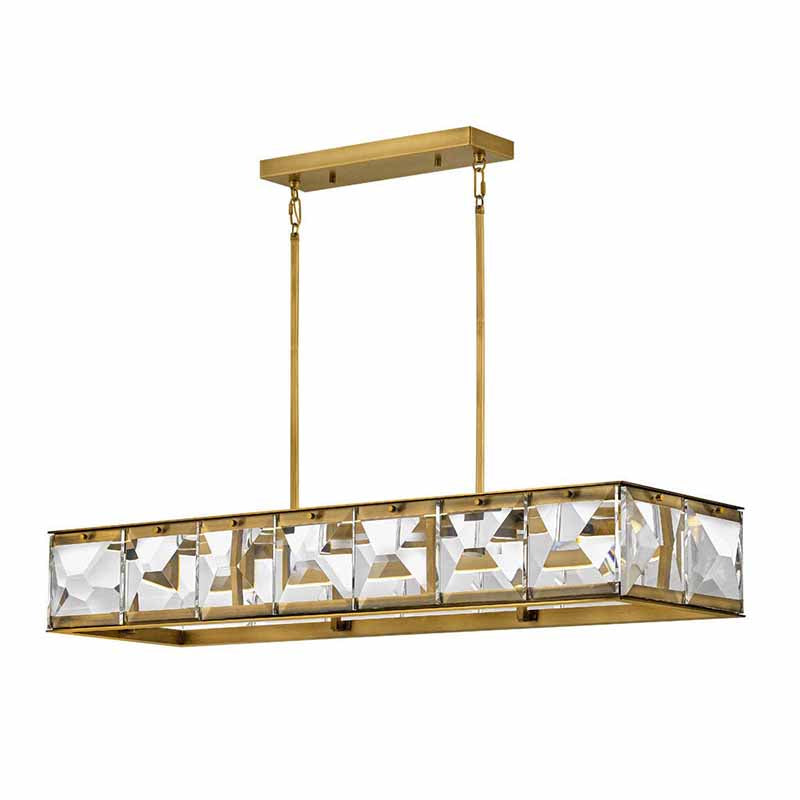 Fredrick Ramond FR30106 Jolie 45" LED Linear Chandelier