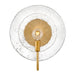 Fredrick Ramond FR30120 Rene 1-lt 12" Tall LED Wall Sconce - Distressed Brass
