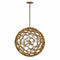 Fredrick Ramond FR30146 Centric 6-lt 28" LED Chandelier