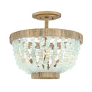 Fredrick Ramond FR30203 Dune 4-lt 16" LED Semi-Flush Mount