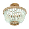 Fredrick Ramond FR30203 Dune 4-lt 16" LED Semi-Flush Mount