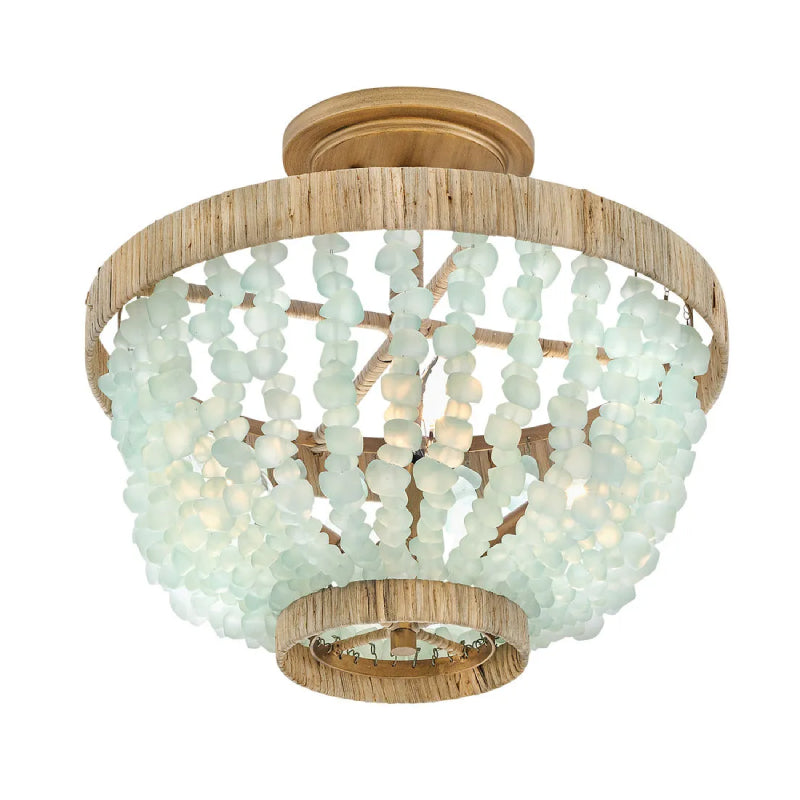 Fredrick Ramond FR30203 Dune 4-lt 16" LED Semi-Flush Mount