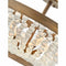 Fredrick Ramond FR30203 Dune 4-lt 16" LED Semi-Flush Mount