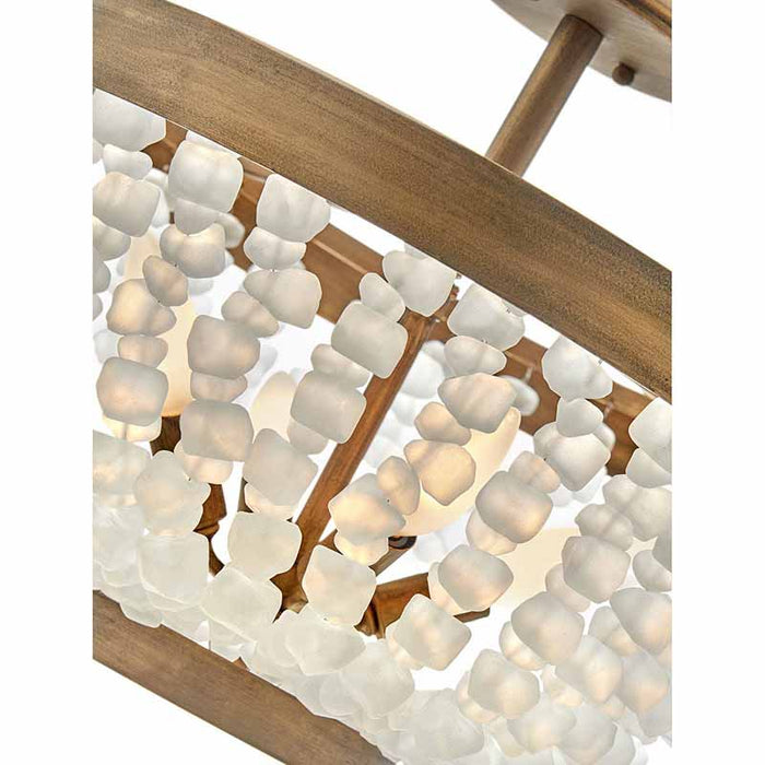 Fredrick Ramond FR30203 Dune 4-lt 16" LED Semi-Flush Mount