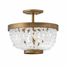 Fredrick Ramond FR30203 Dune 4-lt 16" LED Semi-Flush Mount