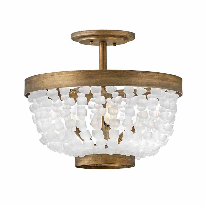 Fredrick Ramond FR30203 Dune 4-lt 16" LED Semi-Flush Mount