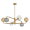Fredrick Ramond FR30506 Oberon 6-lt 37" LED Chandelier