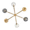 Fredrick Ramond FR30506 Oberon 6-lt 37" LED Chandelier