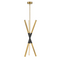 Fredrick Ramond FR30617 Rae 6-lt 15" LED Pendant
