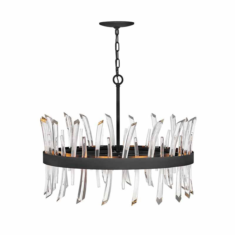 Fredrick Ramond FR30904 Revel 8-lt 28" LED Chandelier