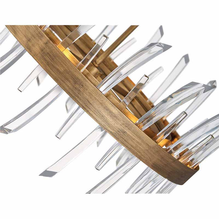 Fredrick Ramond FR30904 Revel 8-lt 28" LED Chandelier