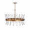 Fredrick Ramond FR30904 Revel 8-lt 28" LED Chandelier