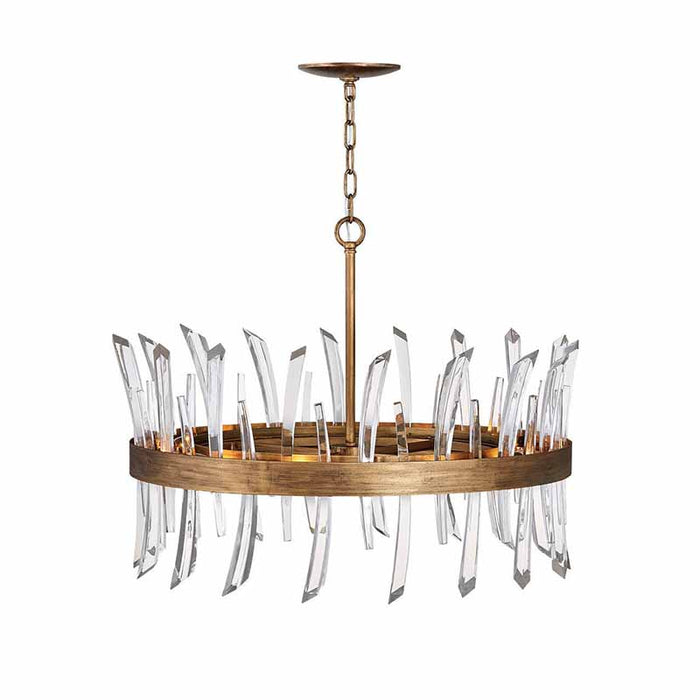 Fredrick Ramond FR30904 Revel 8-lt 28" LED Chandelier