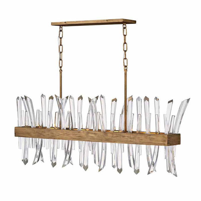 Fredrick Ramond FR30908 Revel 4-lt 42" LED Linear Chandelier