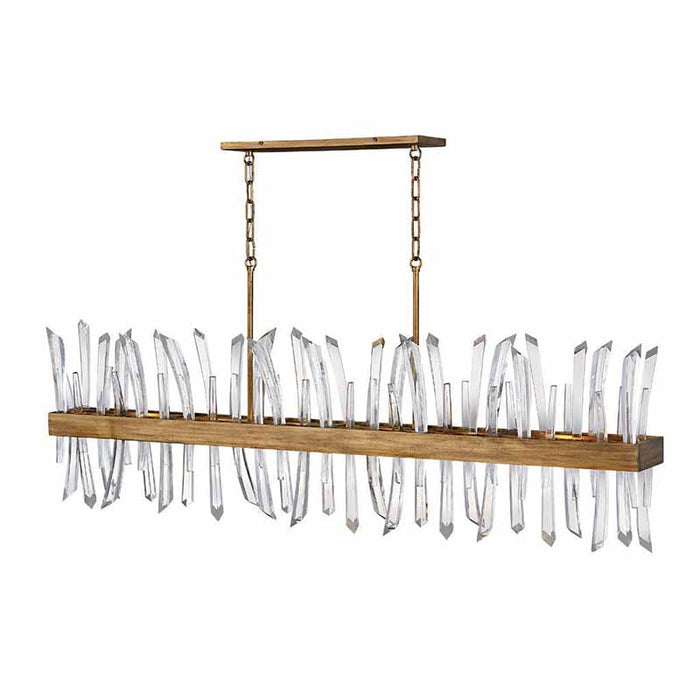 Fredrick Ramond FR30909 Revel 6-lt 56" LED Linear Chandelier