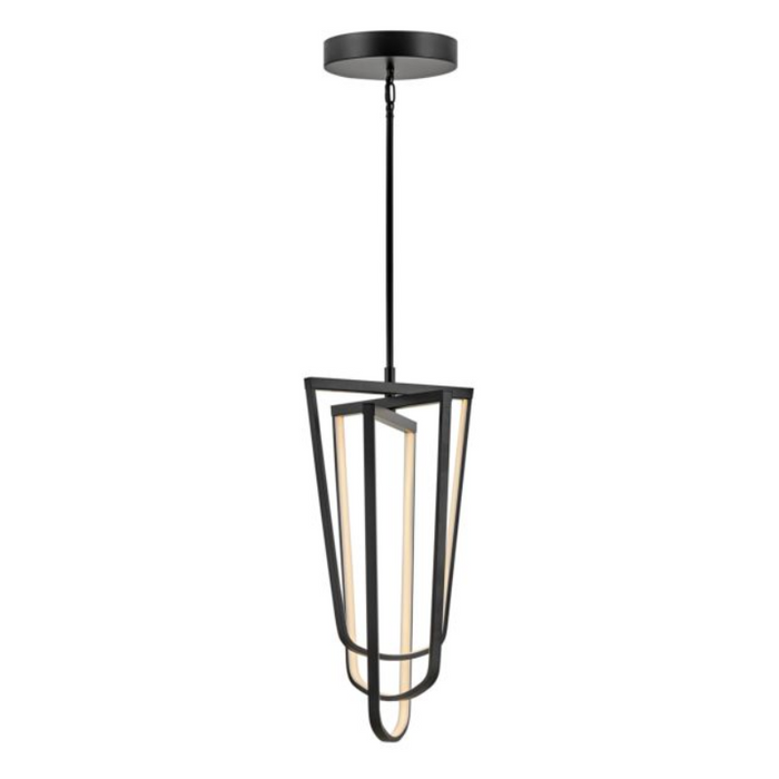 Fredrick Ramond FR31037 Onyx 3-lt 15" LED Pendant