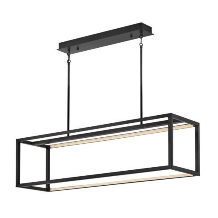 Fredrick Ramond FR31038 Onyx 4-lt 45" LED Linear Chandelier