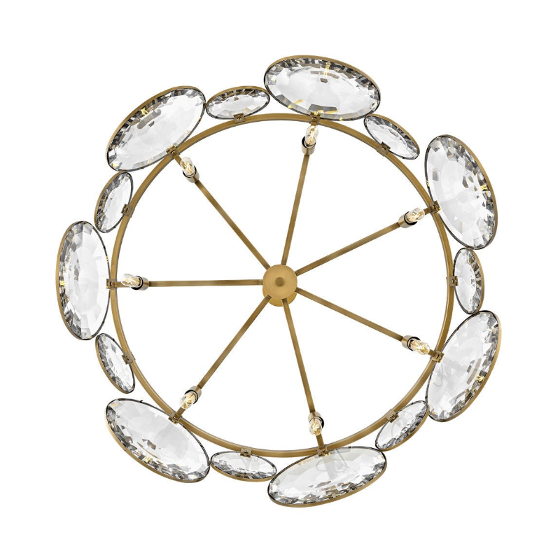 Fredrick Ramond FR31265 Nala 7-lt 31" LED Chandelier