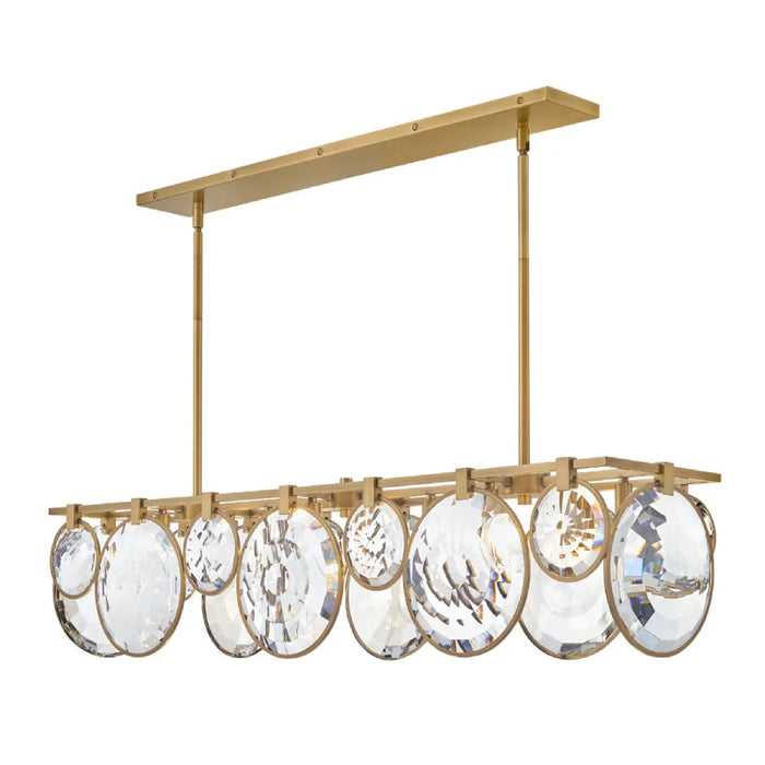 Fredrick Ramond FR31266 Nala 8-lt 50" LED Linear Chandelier