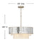 Fredrick Ramond FR32706 Reverie 8-lt 26" LED Chandelier