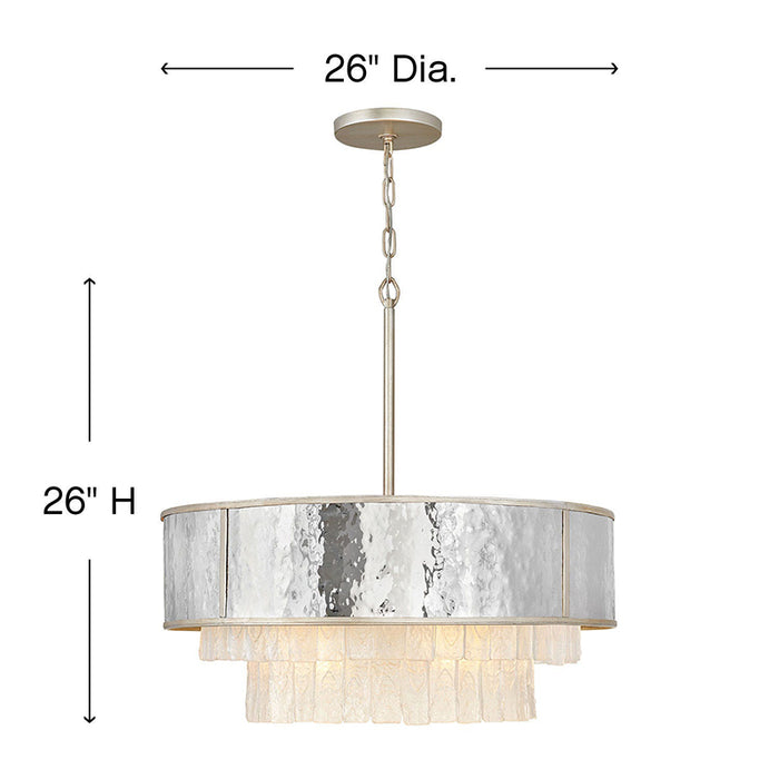 Fredrick Ramond FR32706 Reverie 8-lt 26" LED Chandelier
