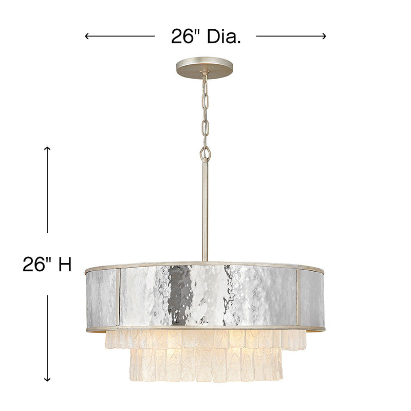 Fredrick Ramond FR32706 Reverie 8-lt 26" LED Chandelier