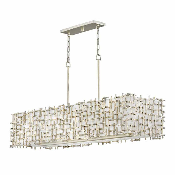 Fredrick Ramond FR33105 Farrah 8-lt 48" LED Linear Chandelier