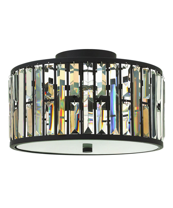 Fredrick Ramond FR33731 Gemma 3-lt 17" LED Flush/Semi-Flush