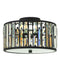 Fredrick Ramond FR33731 Gemma 3-lt 17" LED Flush/Semi-Flush