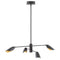 Fredrick Ramond FR35804 Bowery 4-lt 39" LED Chandelier