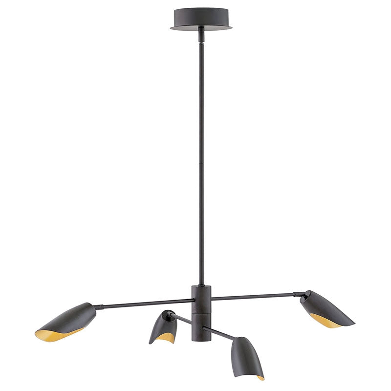 Fredrick Ramond FR35804 Bowery 4-lt 39" LED Chandelier