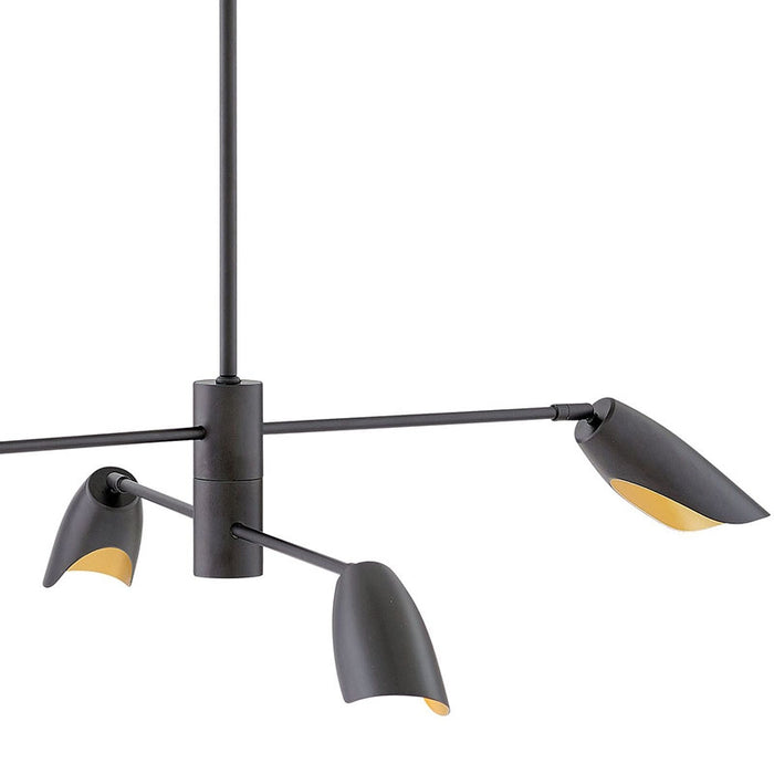 Fredrick Ramond FR35804 Bowery 4-lt 39" LED Chandelier