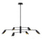 Fredrick Ramond FR35806 Bowery 6-lt 50" LED Chandelier