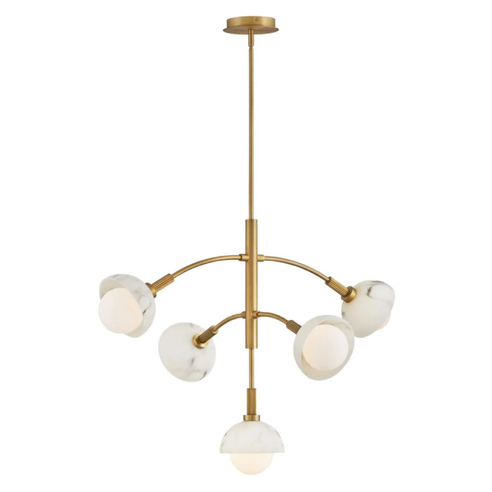 Fredrick Ramond FR38405 Phoebe 5-lt 34" LED Chandelier