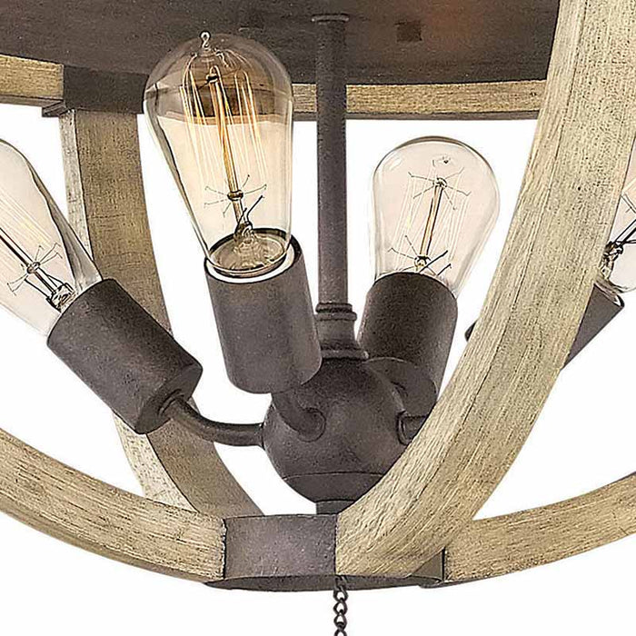 Fredrick Ramond FR40571 Middlefield 4-lt 24" LED Flush Mount